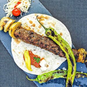 Kebab Spieße mit Lammhackfleisch