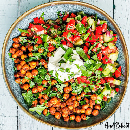 Kichererbsensalat orientalisch