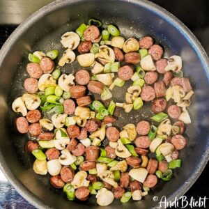 Würstchengulasch-vom-Hirsch-mit Calvados-und-Äpfeln-Anleitung-AndiB.liebt