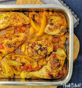 Scharfes-Piri-Piri-Hähnchen-Ofen