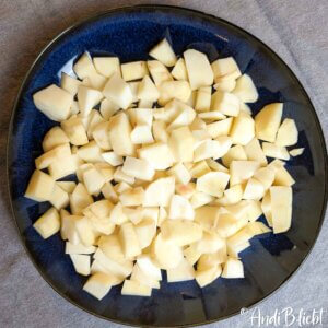 Topinambur Rezept mit Salbei und Knoblauch www.andib-liebt.de