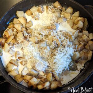 Topinambur Rezept mit Salbei und Knoblauch www.andib-liebt.de