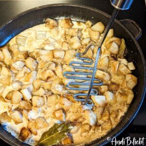 Topinambur Rezept mit Salbei und Knoblauch www.andib-liebt.de
