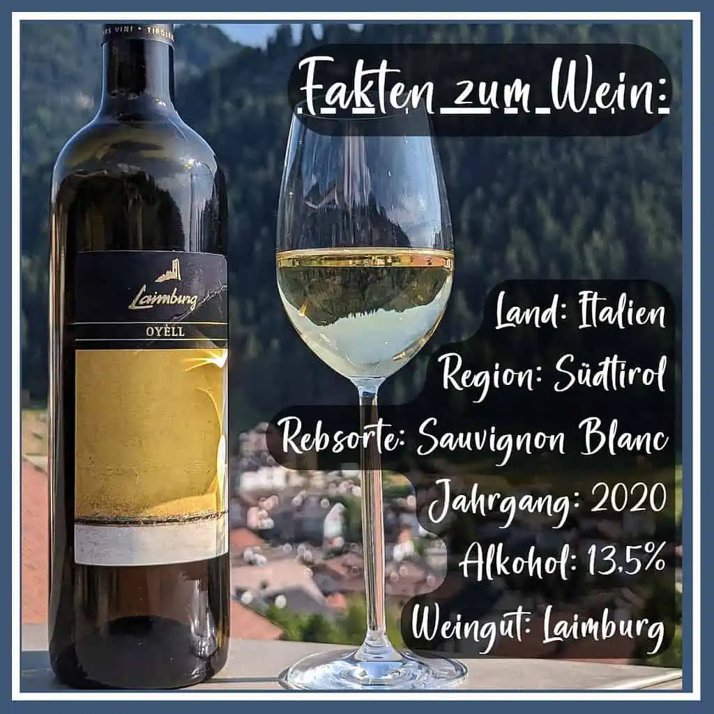 Sauvignon Blanc Riserva 2020 – Weingut Laimburg Südtirol www.andib-liebt.de