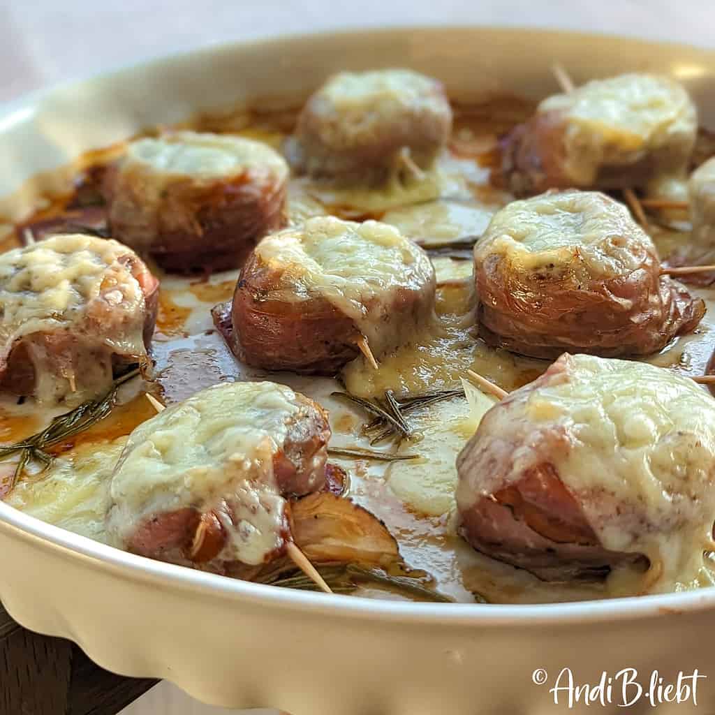Schweinefilet im Ofen mit Südtiroler Speck und Bergkäse www.andib-liebt.de