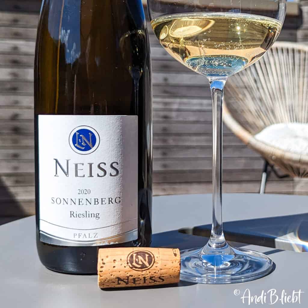 Riesling Weingut Neiss Sonnenberg Lagenwein www.andib-liebt.de