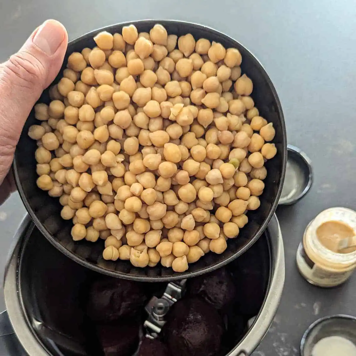 Süßkartoffeln Rezept Hummus Rote Bete AndiB.liebt Foodblog Zubereitung 1 2