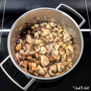 Pilzsuppe mit Croutons Anleitung AndiBliebt
