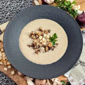 Pilzsuppe mit Croutons Titel AndiBliebt-4