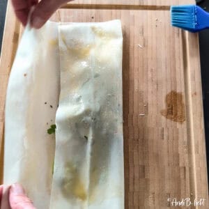 Teigtaschen mit Filoteig AndiBliebt Rezept Anleitung 2