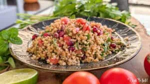 Bulgursalat mit Granatapfel Rezept AndiB.liebt quer 3