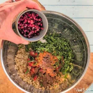 Bulgursalat mit Granatapfel Rezept AndiB.liebt 8