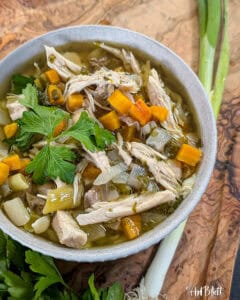 Hühnersuppe wie bei Oma fertige Suppe