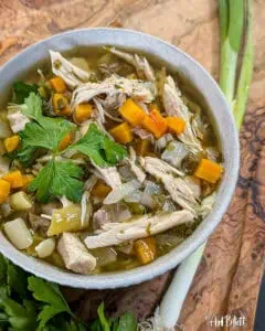 Hühnersuppe wie bei Oma fertige Suppe