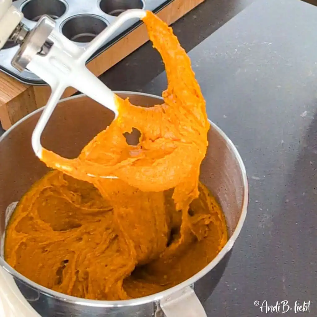 Kürbismuffins Tonka mit Salzstreuseln Anleitungsschritt 12