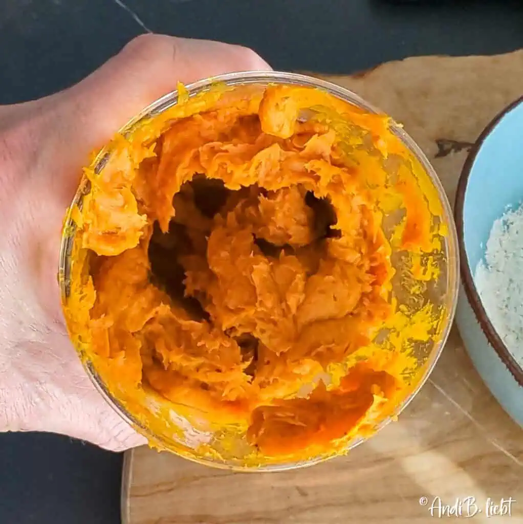 Kürbismuffins Tonka mit Salzstreuseln Anleitungsschritt 4