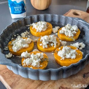Butternut Kürbis mit Feta Zubereitung 6