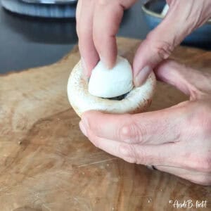 Gefüllte Champignons mit Bacon Anleitung 3